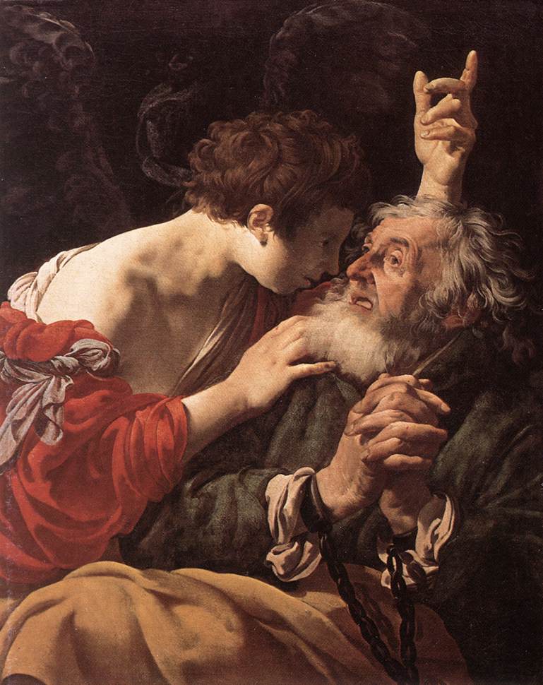 The Deliverance of St Peter  at